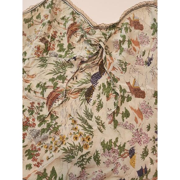 Lucky Brand 100% Silk Tank, Adjustable Straps, Y2K, Medium - Picture 2 of 9